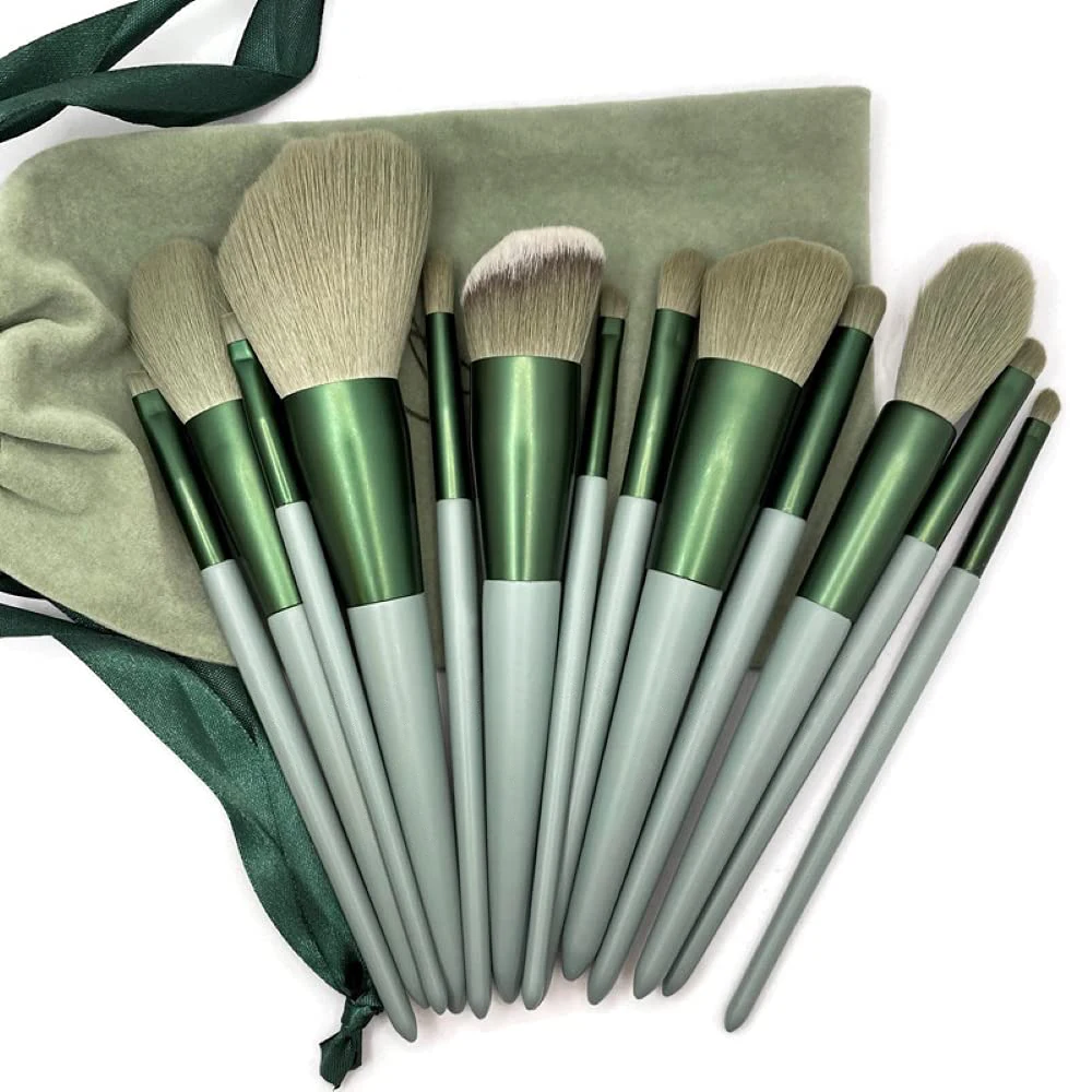 

13Pcs Soft Fluffy Makeup Brushes Set for Cosmetics Foundation Blush Powder Eyeshadow Kabuki Blending Makeup Beauty Tool