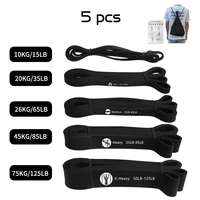 Exercise Elastic Band For Sport Strength Pull Up Assist Band Heavy Duty Resistance Band  Workout Pilates Fitness Equipment