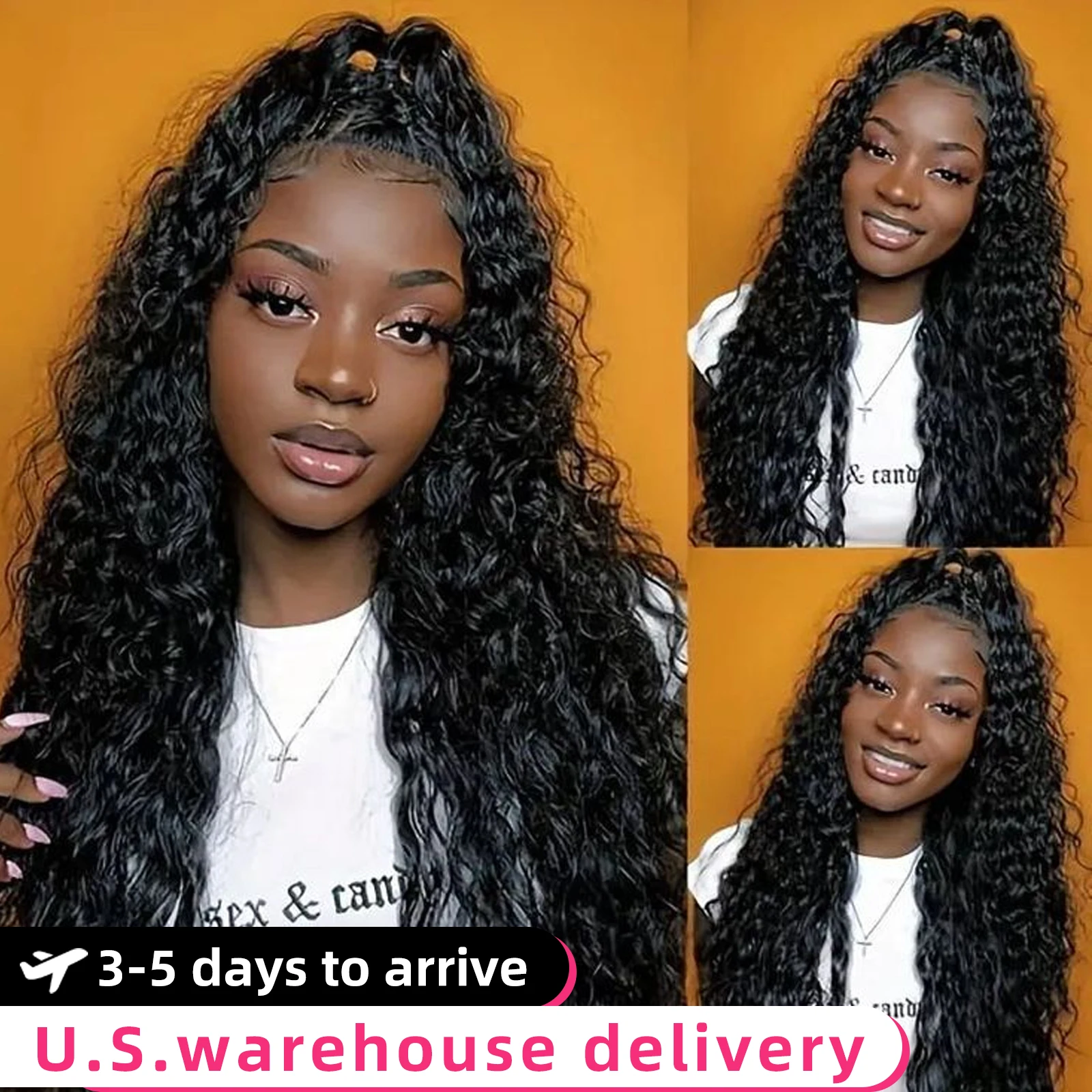 Futura Lace Front Wig 13*6 Middle Part Long Wavy Full Cap