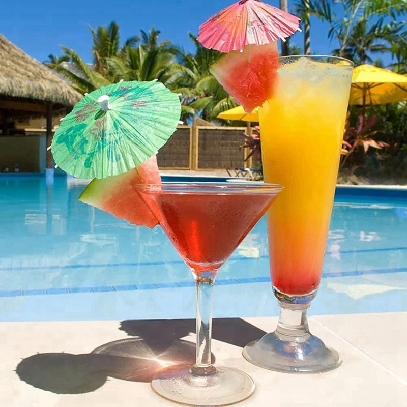 720Pcs Cocktail Umbrella For Drink&Food, Decorative Toothpicks For Party,Hotel, Restaurant,Tiki Bar,Hawaiian Party
