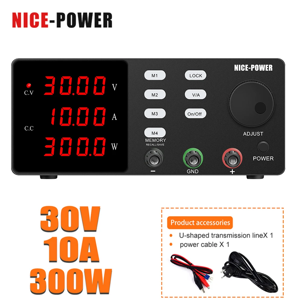 

DC Adjustable Laboratory Feeding 30V 10A Lab Power Supply Powersupply Switching Power Supply 220V 110V Voltage Regulator Aource