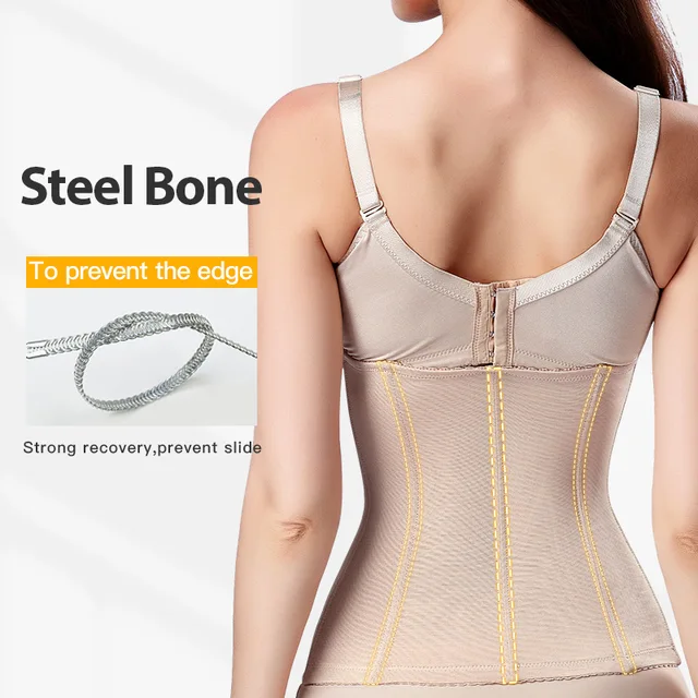 Hot Women Slimming Waist Trainer Belt Shapewear Tummy Control Belly Cincher Body Shaper Fat Compression Girdles Faja Firm Corset 4