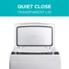 Small Portable Washer,Washing Machine for Household Use,Portable Washer 3.0 Cu.Ft.with 6 Cycles, Transparent Lid & LED Display 3
