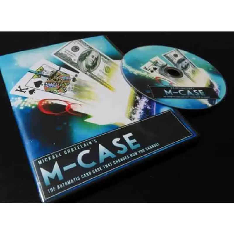 

M-Case By Mickael Chatelain Gimmick- Trick,Coin,Mentalism,Street,Comedy,Stage Magic Props,Illusions