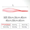 100PCS 30-60CM Nylon Mesh Bags for Farm Fruit Vegetable Storage Bags with Lock Reusable Plastic Seafood Grocery Pack Net Pouch 2