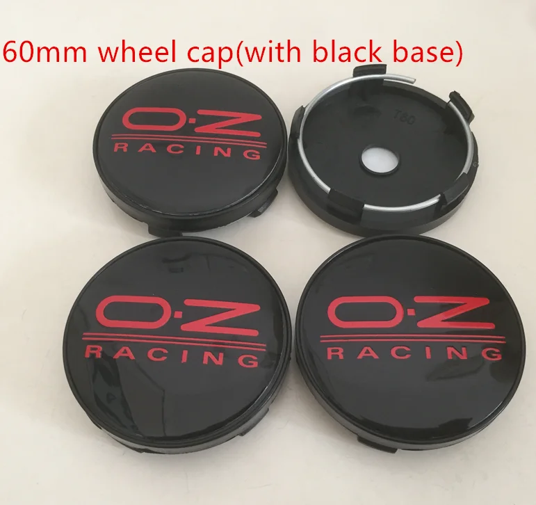 Premium Car Emblem Wheel Hub Center Cap Badge Covers - Set of 4