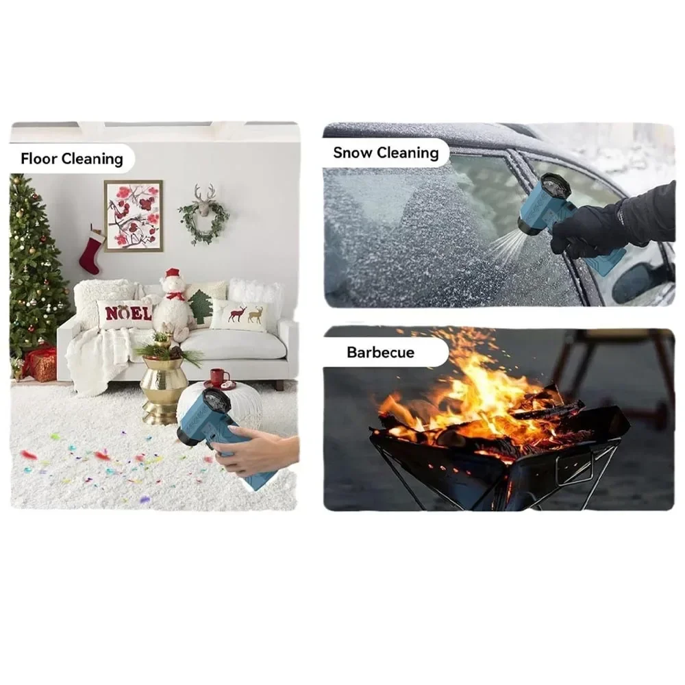 880000RPM Powerful  Mini Turbo Jet Fan Air Blower ,10000mAh 600g Thrust 70m/s Wind Brushless Duster leaf Removal Dryer keyboard