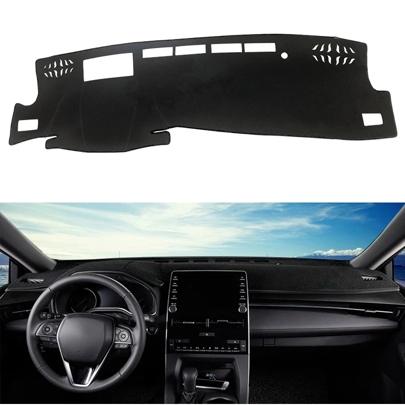 

For Toyota Avalon 2018-2020 2021 2022 Car Dashboard Cover Mat Sun Shade Pad Instrument Panel Carpets Anti-UV Car Accessories
