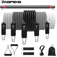 Resistance Band Set for Workout or Home Workout Perfect Muscle Builder for Arms Back Legs Chest Abs Glutes and Glutes