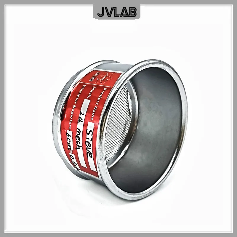 

Analysis Sieve Laboratory Standard Test Sieve Sampling Soil Sieve Diameter 6 cm 24 Mesh / Aperture 0.8 mm Height 3.5 cm
