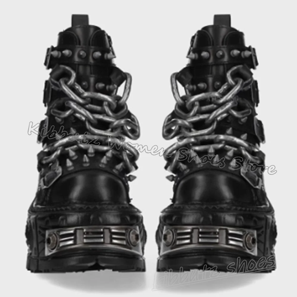 vintage スクエアトゥ レザー ヒールブーツ メタルトゥ y2k vintage スクエアトゥ レザー ヒールブーツ メタルトゥ y2k メタル