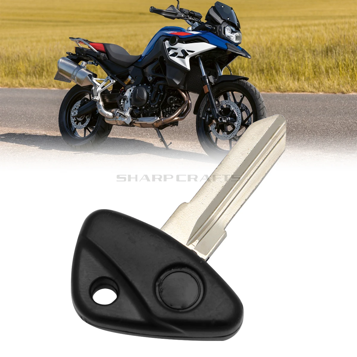 Motorcycle Keys Motorcycle Key Accessories Motorcycle Blank Key Uncut Blade For BMW F650 F650GS F800 F800GS S1000RR R1150 R1200 R1200R/S/GS/ST/RT K1200R K1300GT