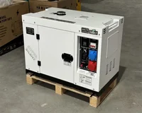 Générateurs diesel silencieux JC Factory 50/60 Hz 3KW 5KW 6KW 8KW 9KW 10KVA – Groupes électrogènes diesel pour usage domestique 1
