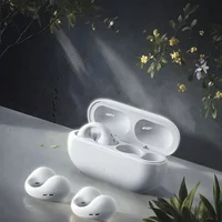 T75 Fone Bluetooth Headset 5.3 Wireless Bone Conduction Headphones Clip Ear Music Noise Canceling HD Call Sports Gaming Earphone 1