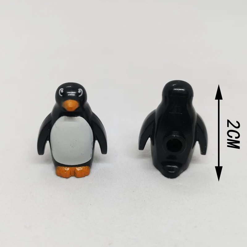 MOC-Blöcke, Tiere, göttliches Biest, chinesischer Drache, Bausteine, Zubehör für dritte Partys, Adler, Panda, Delphin, Pinguin, Hund, Katze – Detail 10