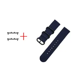 Durable Nylon Watchband Strap - Sport Wristband Bracelet for Honor Watch 5 (Blue)