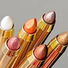 6 Colors Pearlescent Eyeshadow Pencil Waterproof Long Lasting Glitter Shimmer Eye Shadow Pen Eyeliner Stick Eyes Makeup Tools 6