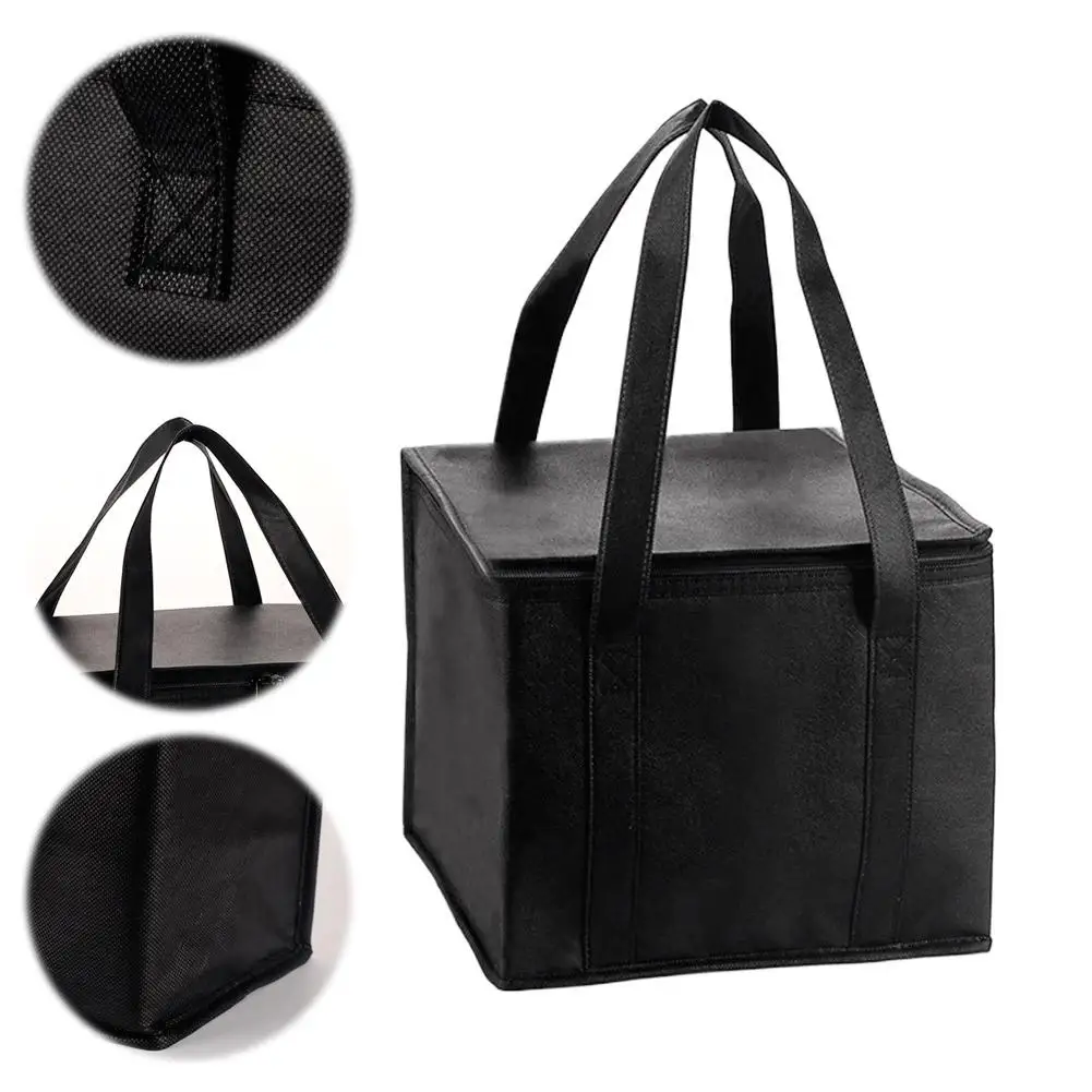 Insulated Food & Grocery Tote: Premium Thermal Bag with Durable Zipper