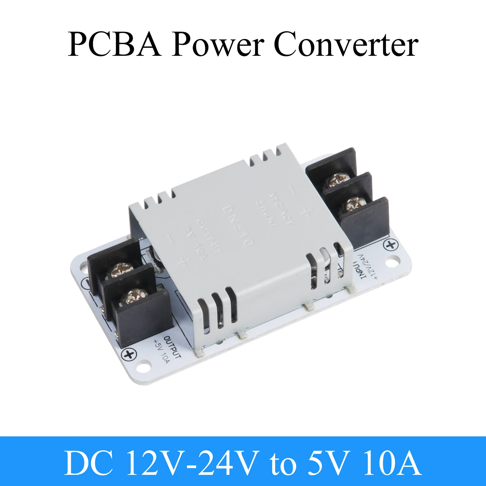 Waterproof DC-DC Converter 12V/24V To 5V 10A 50W Step Down Power Regulator