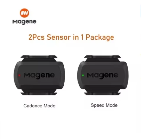 Dual Mode Speed & Cadence Sensor with ANT+ and Bluetooth Connectivity