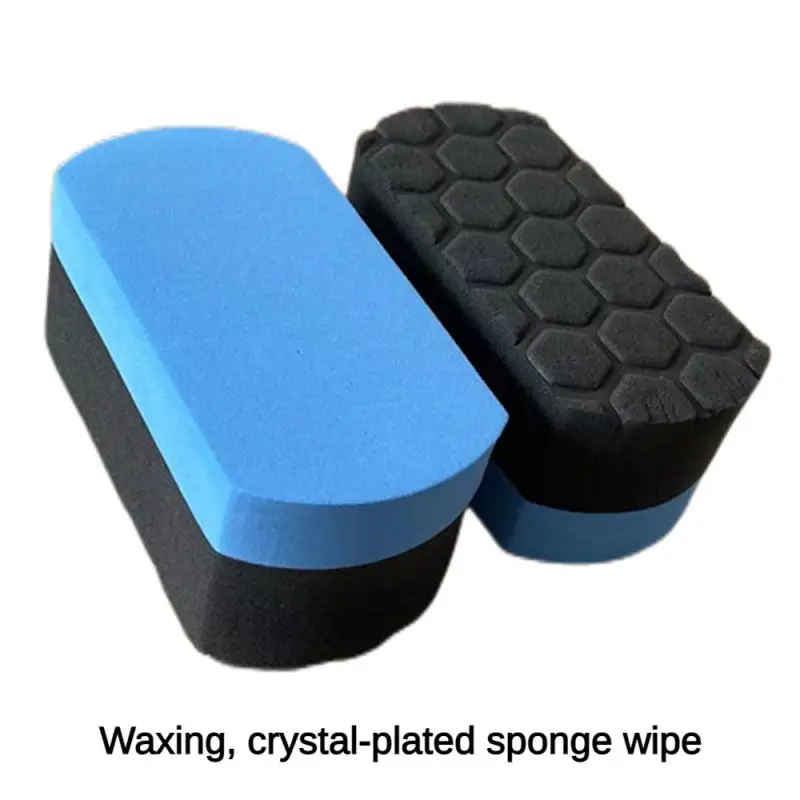 

Car Sponge Block Plating Crystal Car Care Car Cleaning Car Washing And Polishing Sponge Crystal Plating Cleaning And Curing Blue