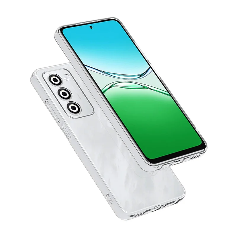 Ultra-Thin Transparent TPU Soft Back Cover - Clear Protective Bumper Case