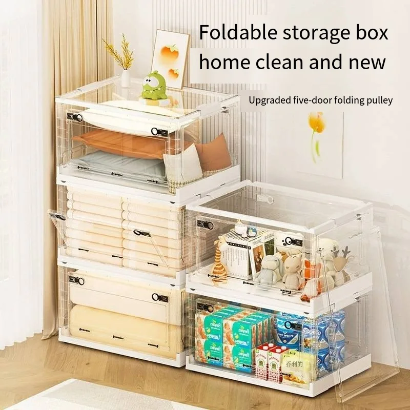 Transparent Storage Box, Plastic Right Angle Large Capacity Storage Box,  Clothes, Toys, Quilt, Extra Large Pressure Resistant Or - AliExpress