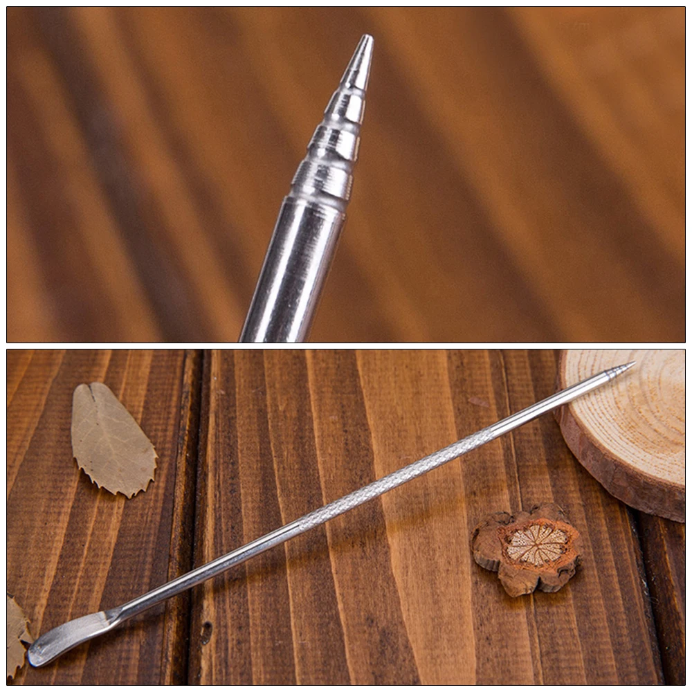 Coffee Pen Stainless Steel Coffee Art Needles Cappuccino Barista Latte Espresso Coffee Decorating Creative Milk Stick Kitchen Cafe Tool