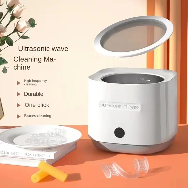 Professional Ultrasonic Cleaner for Invisible Braces Dentures Jewelry Watches and Orthodontic Appliances Cleaning Machine 1