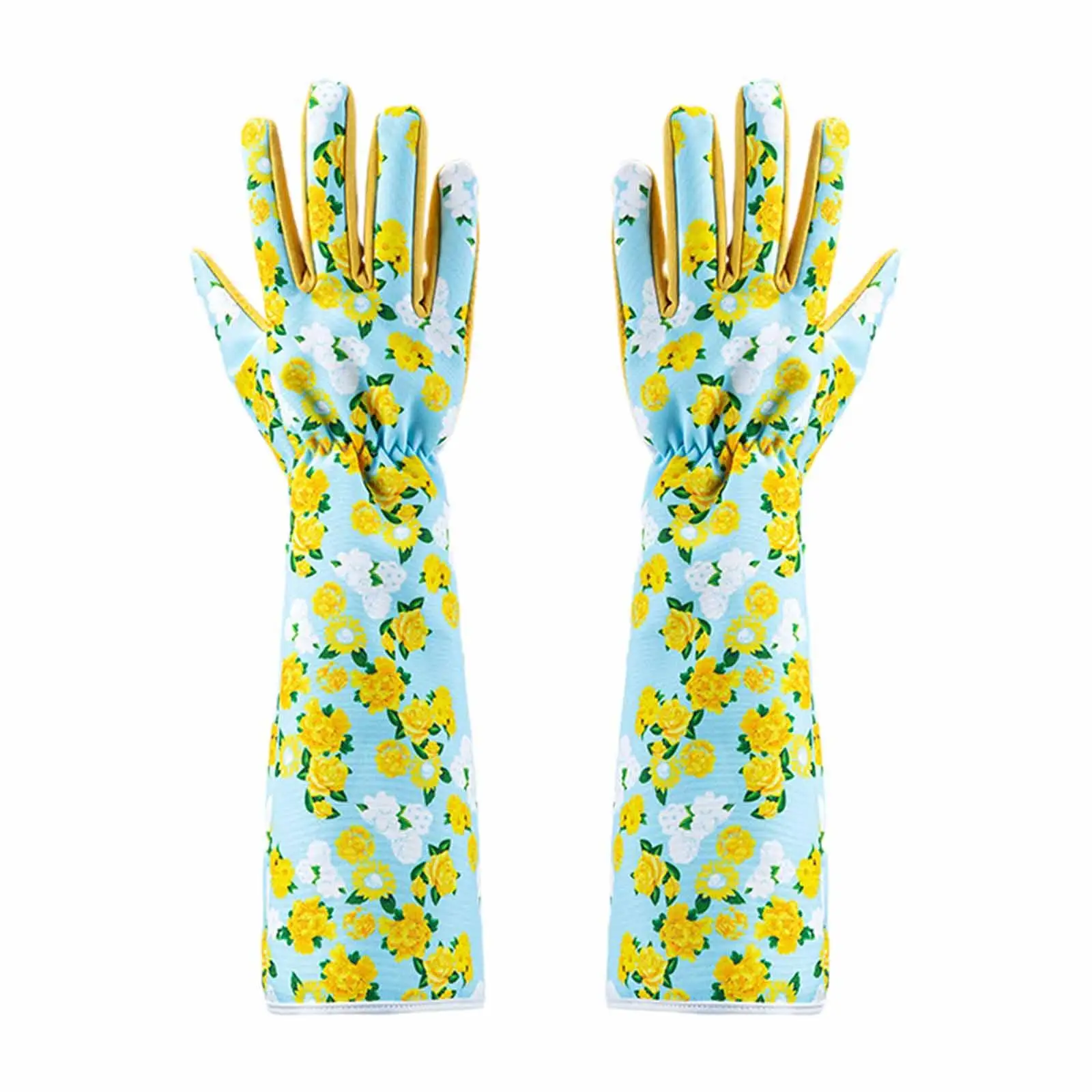 

Длинные садовые перчатки, садовые подарки, удобные длинные защитные перчатки для предплечья, защитные перчатки для улицы, работы во дворе, садоводства