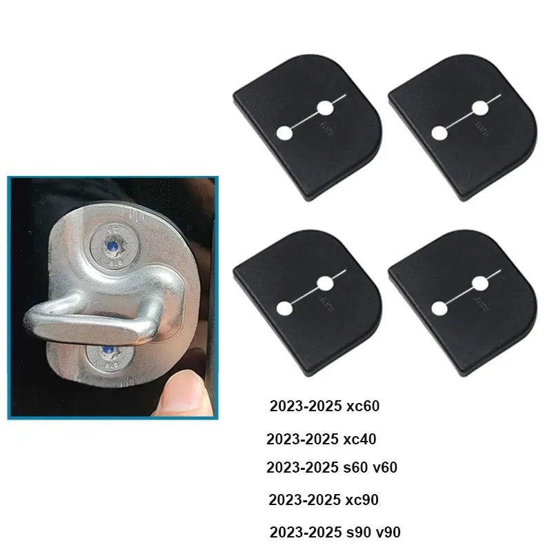 Car Door Lock Buckle Protection Cover - Interior Decoration Accessory