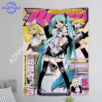 1pc Anime H-Hatsunes M-MikU Bohemian Wall Tapestries Mandala Wall Art Home Decor 1
