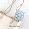 Handheld Fan Mini USB Rechargeable Fans Desk Table with Base Small Makeup Mute Cooler Girls Kids Outdoor Dorm Home 5