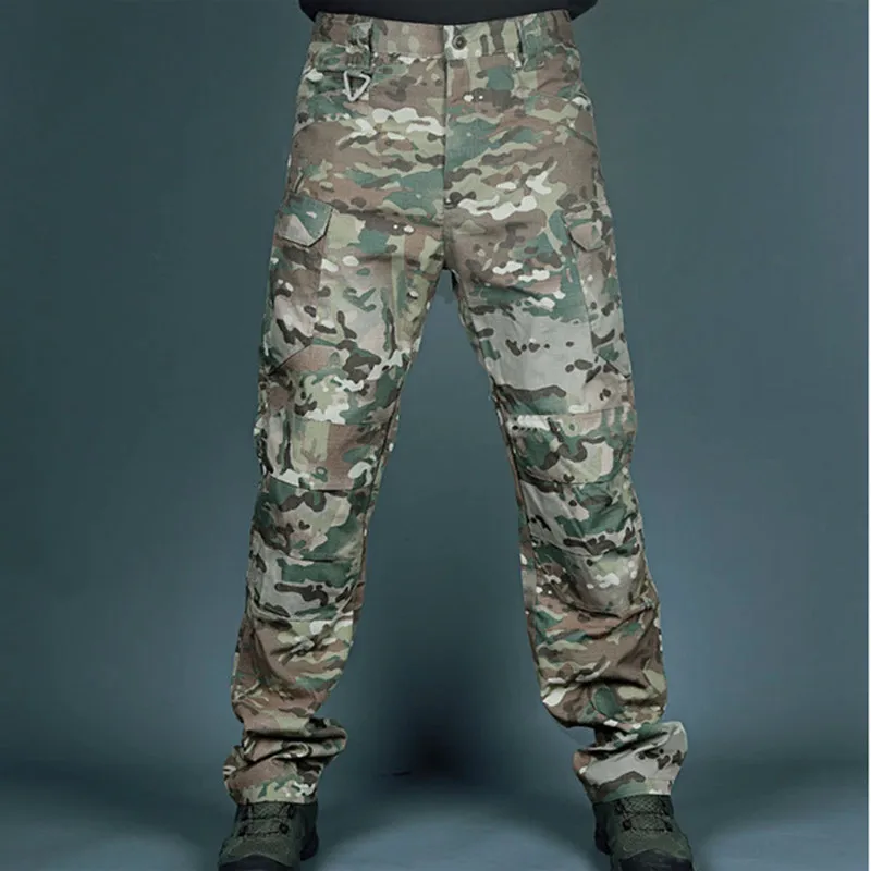 IX9 City Outdoors Tactical Men Combat Casual Hiking Outdoors Trousers Cargo Waterproof