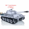 2.4Ghz Henglong 1/16 German Panther V RTR RC Tank 3819 W/ 360° Turret 7.0 Ver Plastic Ready To Run Radio Controled Toy Tanks 4