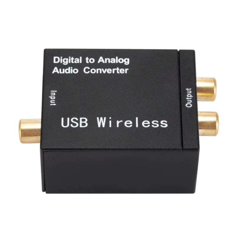 Premium USB Digital to Analog Audio Converter with Optical and Coaxial Inputs