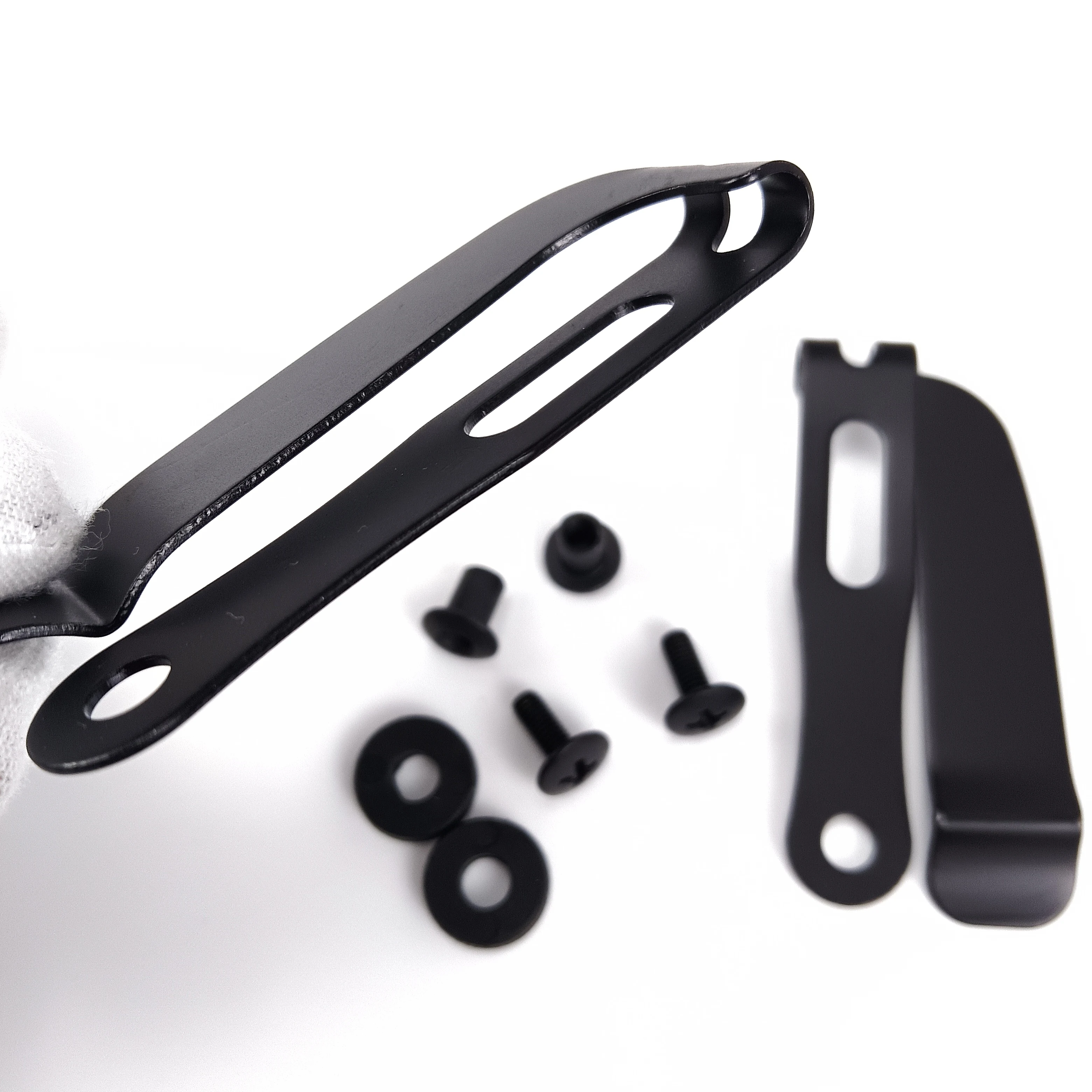 1piece Stainless Steel KYDEX IWB HOLSTER CLIPS K Sheath Waist Clip Accessories Knife Scabbard Back Clip KYDEX Carrying Belt Clip