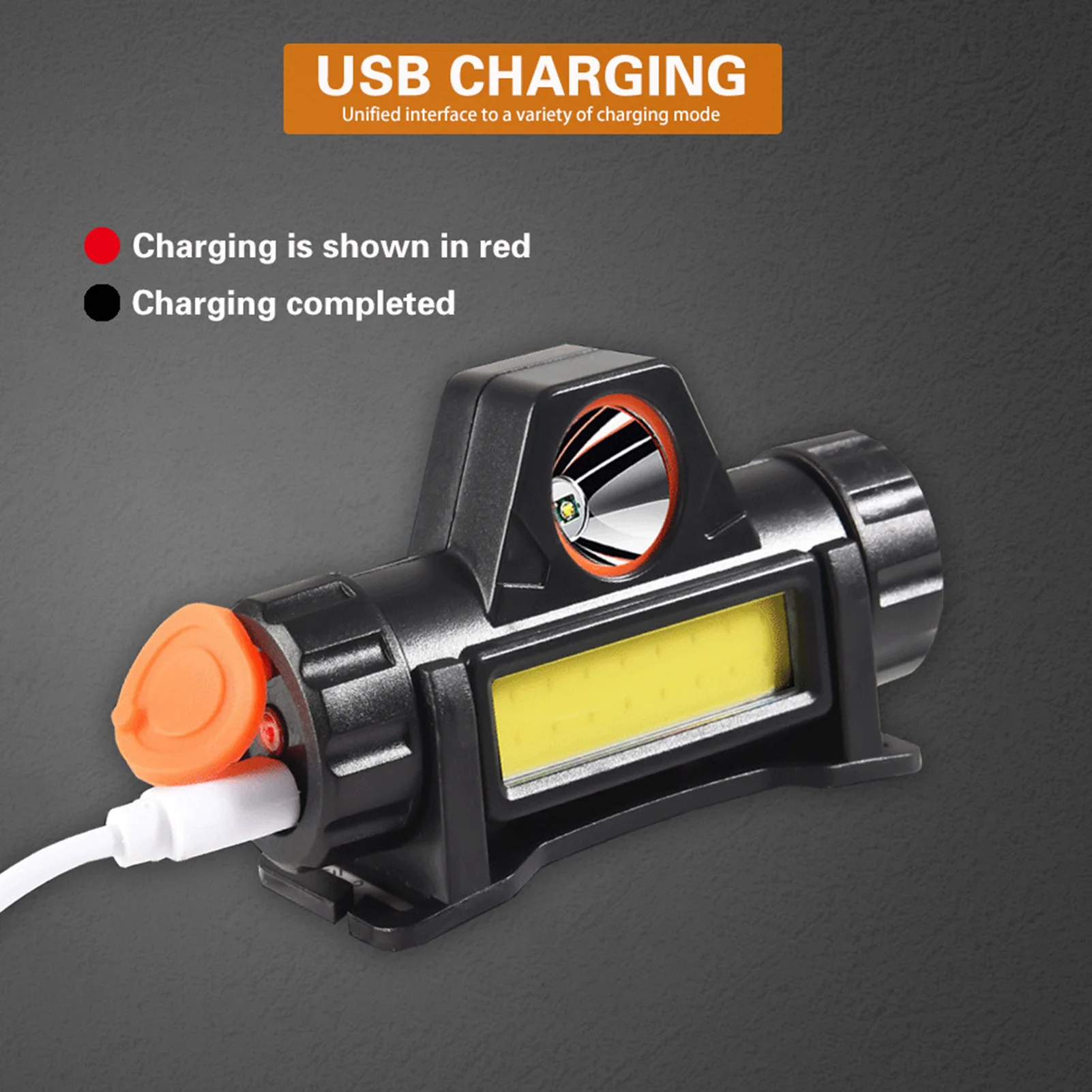 롤 바 마운트 LED 라이트 UTV ATV 돔 라이트, 휴대용 USB 충전 조절 가능 롤 바 마운트 LED 라이트, 1.5-2 인치 롤 바용