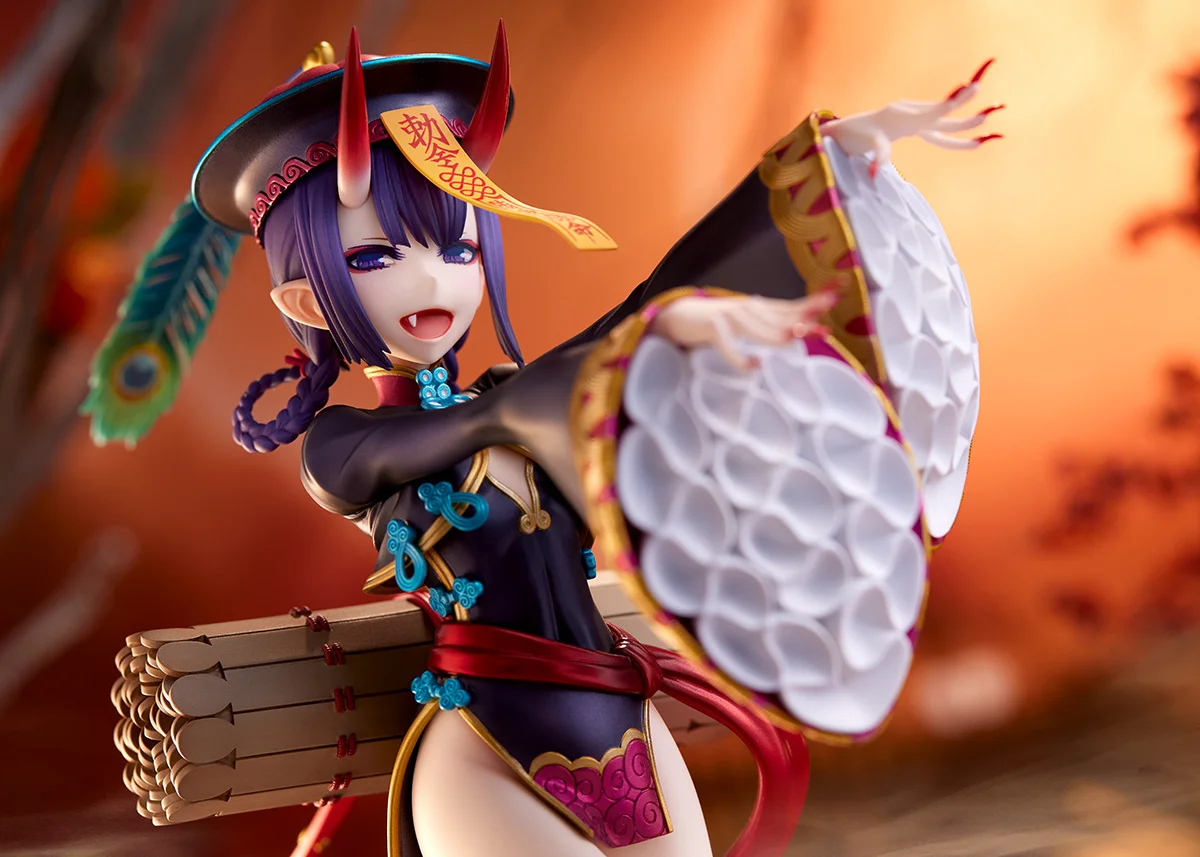 24Cm QuesQ Fate/Grand Order FGO Assassin Shuten-Douji Spirit Sacrificial Costume Action Figure Girl Model Toys Gift
