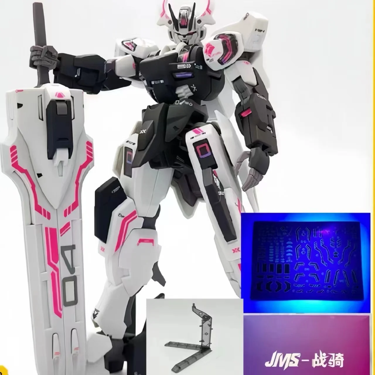 Jms Anime Schwarzette Hg Twfm 1/144 Assembly Model Toys Action Figure Gifts Collectible Figurines Ornaments Kids