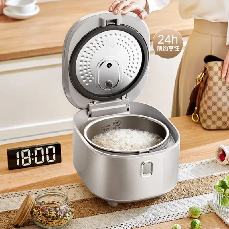 Midea 4L Electric Rice Cooker, 316L Stainless Steel Inner