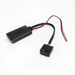 Premium AUX Audio Cable & Bluetooth Adapter for Car Audio Enhancement (Black)
