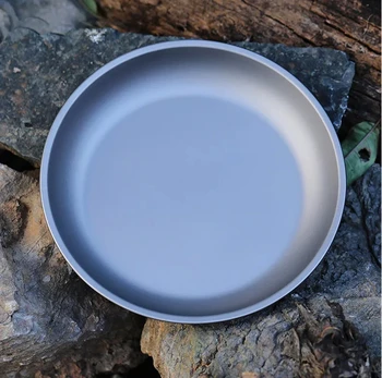 Titanium Camping Dinner Plate 6