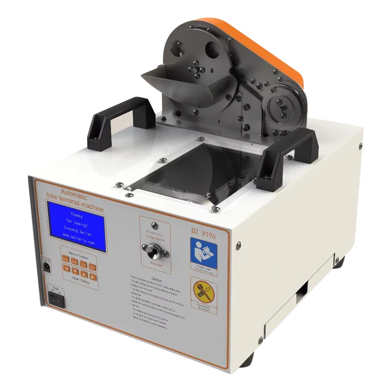 BORX 0.5/0.75/1.0/1.5/2.5 Tube Type Terminal Crimping Machine European Pin Type Terminal Stripping And Playing Machine