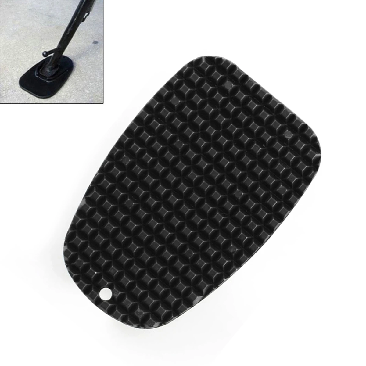 

Motorcycle Kickstand Foot Side Stand Extension Pad Support Plate for Motorbike Snow Slippery Road Hot Road Grass Sand Support