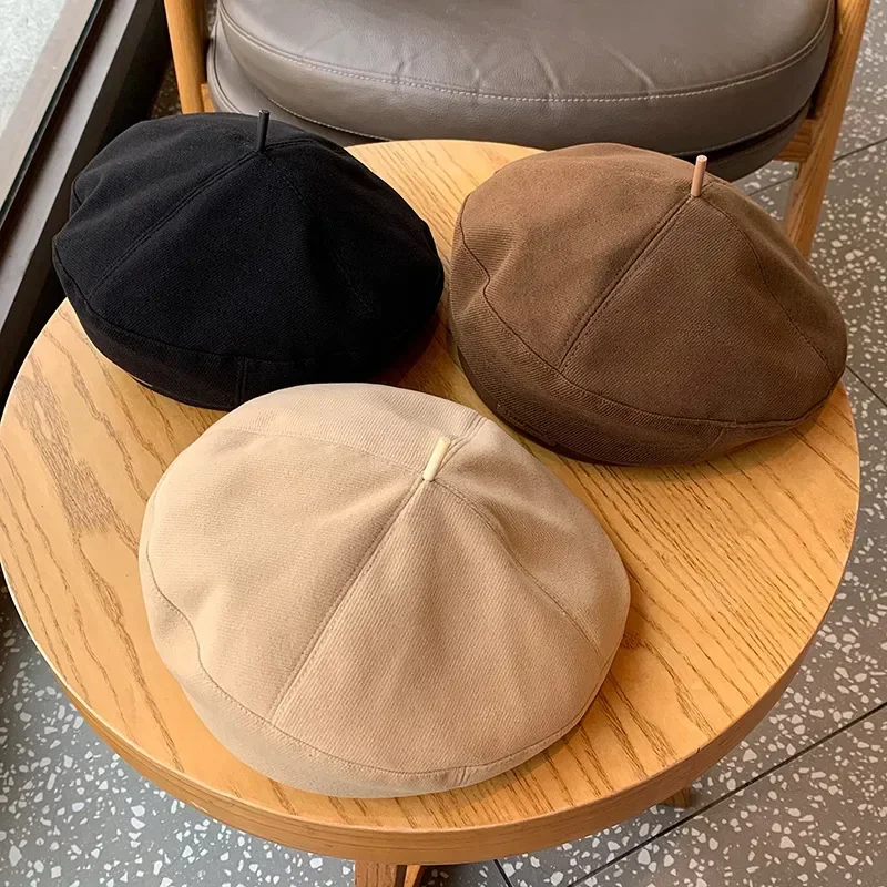 Woolen Beret Women Retro British Painter Artist Caps