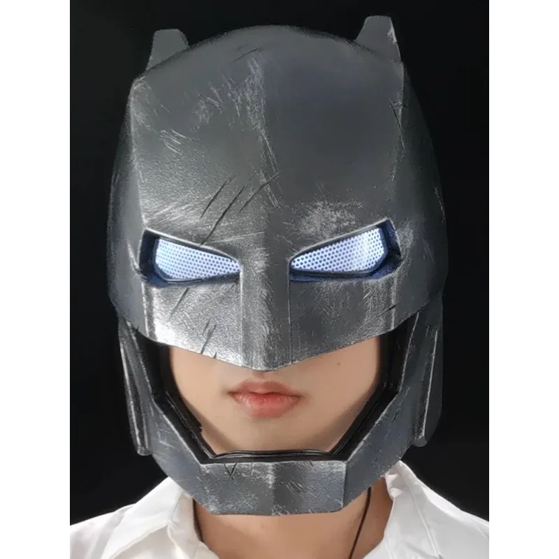 Dc Batman Bruce Wayne The Dark Knight Mask Model Movies Periferiche Plastica Di Alta Qualità Modello 28Cm Per Regali Cosplay Giocattoli Ragazzi