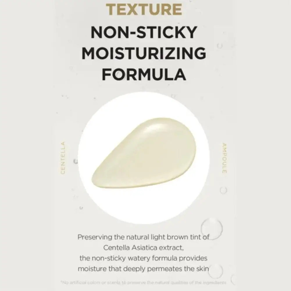 Centella Asiatica Ampoule Essence Moisturizing Relieve Skin Inflammation Soothing Gentle Relieve Dryness Korean Skincare Product 5