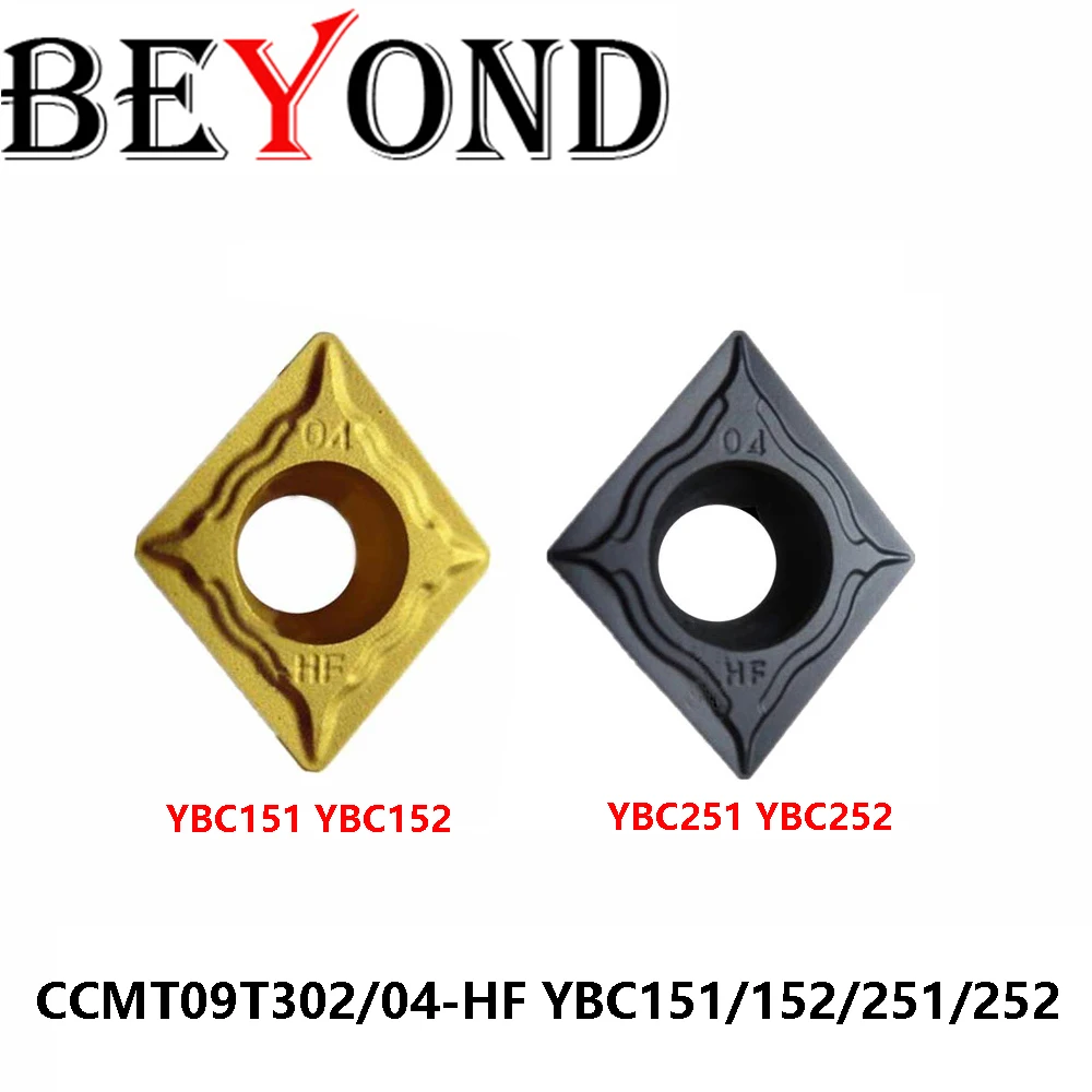 

Оригинальный CCMT09T302-HF CCMT09T304-HF YBC151 YBC152 YBC251 YBC252 токарные инструменты CCMT карбидные вставки CCMT09T302 HF токарный станок