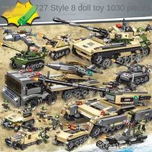 

Various Shapes Military Particle Model 771-783 Tank Compatible Toys